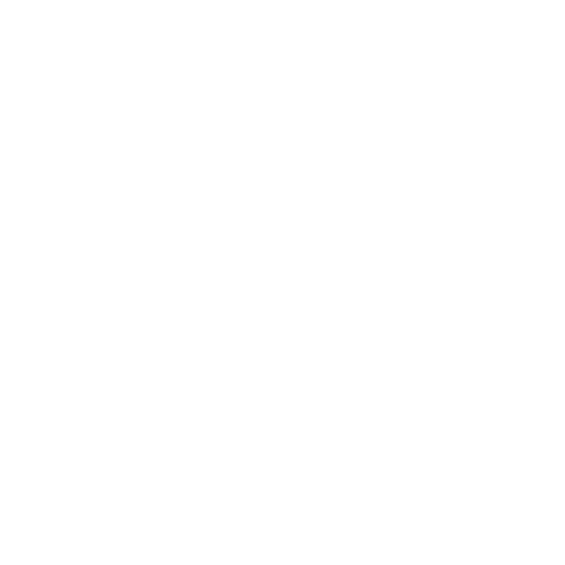 White circle with transparent plant sprout in the middle.