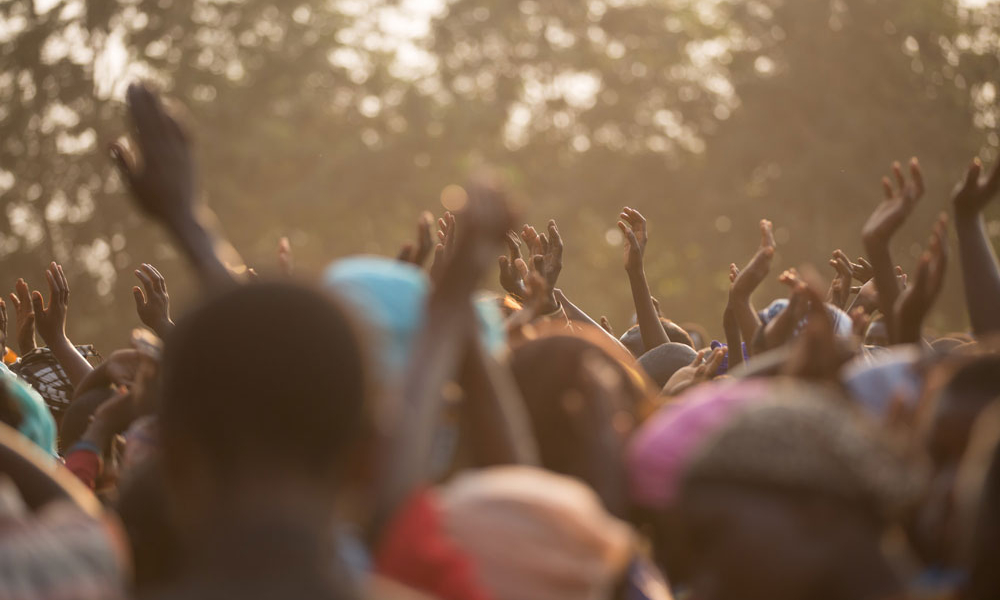 Former Missionary George Peters with the Lord