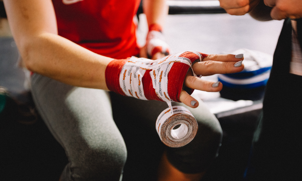 Me Kickboxing...Who Would Have Guessed?