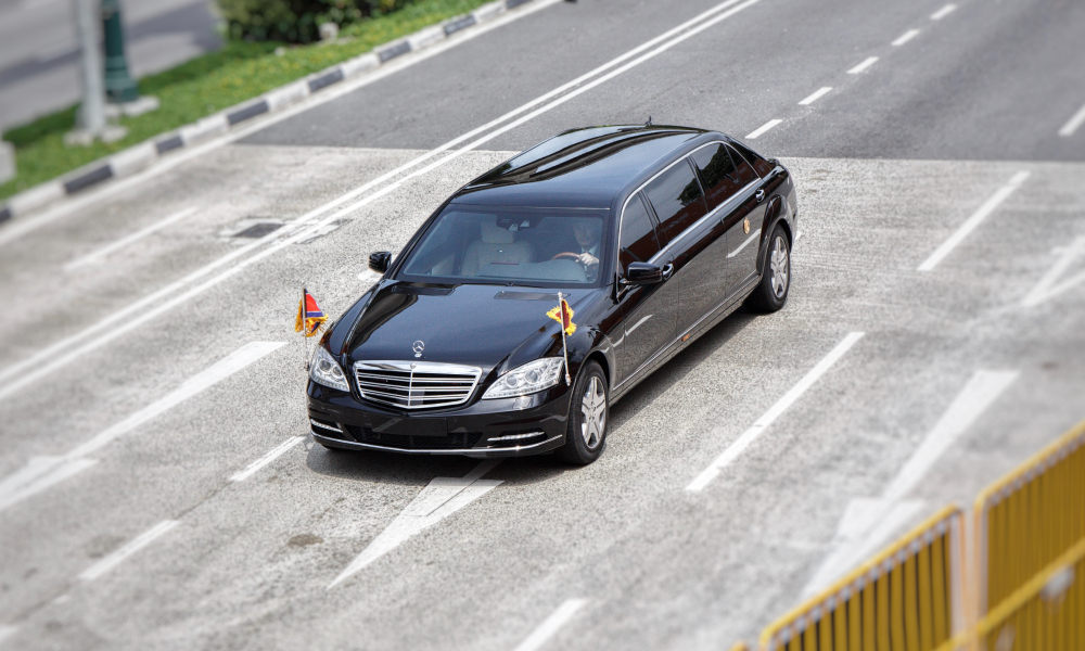 Praying with the President of CAR